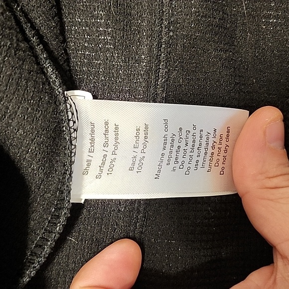 Black Shadow Striped North End Bomber Jacket - Picture 8 of 9